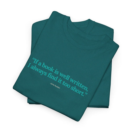 Jane Austen Writing Tee